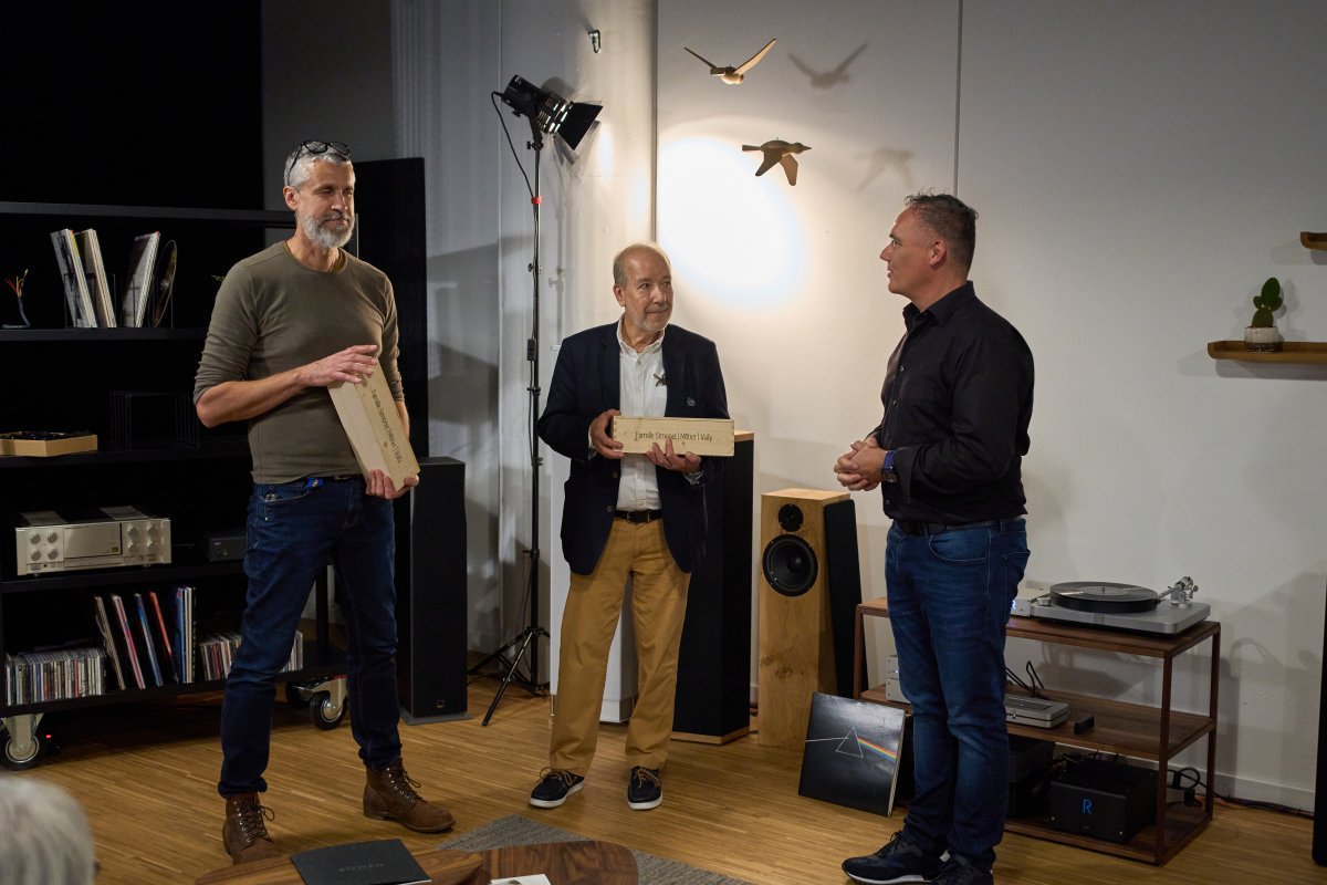 Ein edler Tropen "Associé" für Bela Böke und Urs Graf.